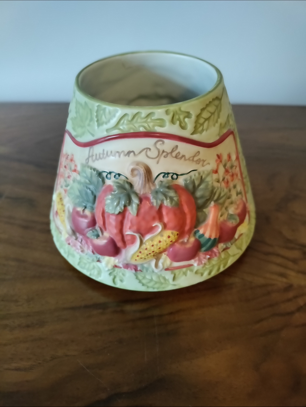 Yankee Candle Autumn Splendor Ceramic Candle Shade Large